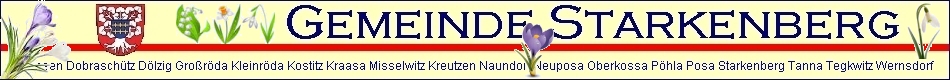 Gemeinde Starkenberg & SV Starkenberg e.V. Gemeinde Starkenberg & SV Starkenberg e.V.
